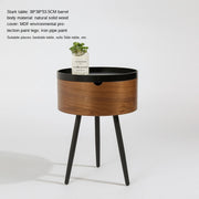 Italian Round Combination Coffee Table Small Apartment Living Room Side Table